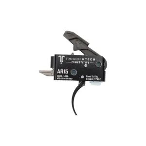 TriggerTech AR-15 Single-Stage Competitive Trigger - Curved Black