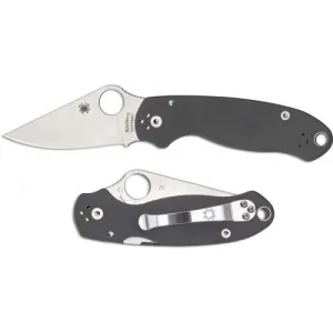 Spyderco Para 3 G-10 Folding Knife - Dark Gray