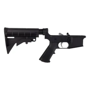Anderson Manufacturing A4 Carbine Complete AR-15 Lower Receiver - No Logo