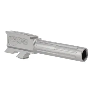 Lantac 9INE Fluted Barrel for Glock 43 - Stainless Steel