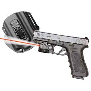 Viridian C5L-R Tactical Light and Red Laser Sight with ECR Tacloc Holster for Glock 17/19
