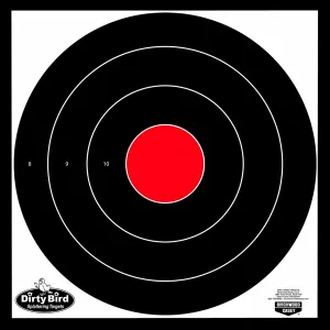 Birchwood Casey Dirty Bird 17.25" Bullseye Target - 100 Pack