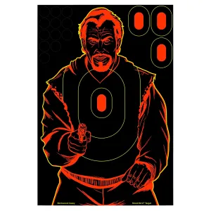 Birchwood Casey Shoot-N-C 12x18 Bad Guy Target - 100 Pack