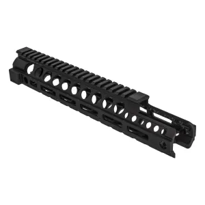 Midwest Industries Two-Piece Mid-Length Free Float AR-15 Handguard - M-LOK 12.625"