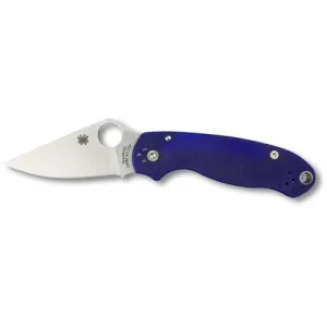 Spyderco Para 3 G-10 Folding Knife - Dark Blue