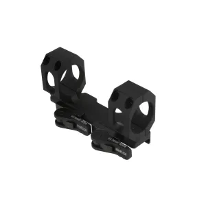 American Defense Recon Straight Low Quick Detach 30mm Scope Mount - Black