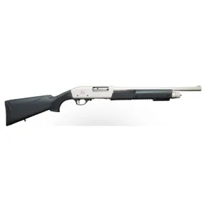 Charles Daly 301 Tactical Pump Shotgun 12 Gauge - 18.5" - Nickel