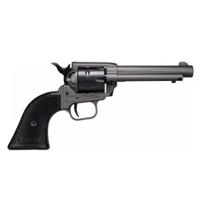 Heritage Arms Rough Rider Small Bore Revolver 22 LR - 4.75" - Tungsten - Polymer Star Grips Steel Frame