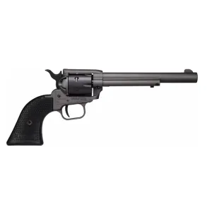 Heritage Arms Rough Rider Small Bore Revolver 22 LR - 6.5" - Tungsten - Polymer Star Grips Steel Frame
