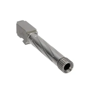 Wheaton Arms Match Grade Threaded Barrel For Glock 19 Gen 1-5 - Stainless Steel