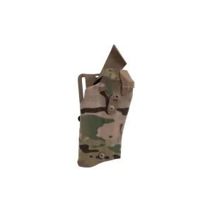 Safariland 6390RDS ALS Mid-Ride Level I Duty Holster for FN 509 with RDS/X300 - Cordura MultiCam - Right Hand