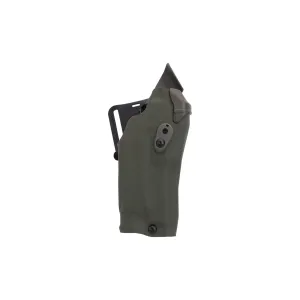 Safariland 6390RDS ALS Mid-Ride Level I Duty Holster for GLOCK 34/35 with RDS/X300 - Cordura Ranger Green - Right Hand
