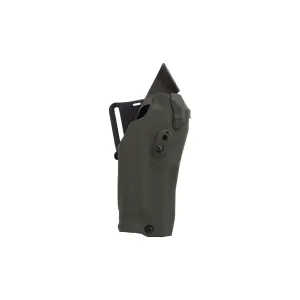 Safariland 6390RDS ALS Mid-Ride Level I Duty Holster for GLOCK 17 with RDS/X300 - Cordura Ranger Green - Right Hand