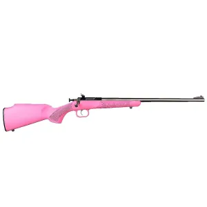 Keystone Sporting Arms Crickett Rifle 22 LR - 16.125" - Stainless - Pink Stock