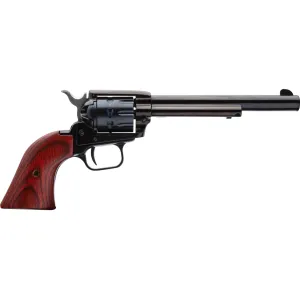 Heritage Arms Rough Rider .22 LR/.22 WMR Revolver - 6.5" - Blued - Cocobolo Grips
