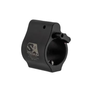 Superlative Arms AR-15 Adjustable Gas Block - Titanium - Set Screw - .750"