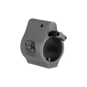 Superlative Arms AR-15 Adjustable Gas Block - DLC Titanium - Set Screw - .750"