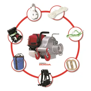 Portable Winch Co. PCW3000-HK 1550-lb. Gas-powered Portable Winch Hunting Kit