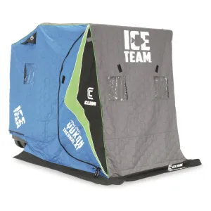Clam Yukon XT Ice Team Edition Thermal Ice Fishing Shelter 2-Person