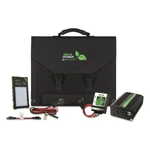 Nature Power 120 Watt Foldable Solar Panel Kit