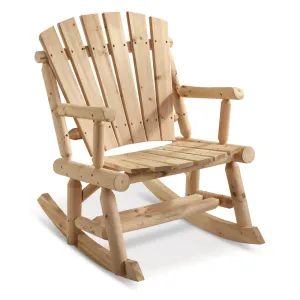 CASTLECREEK Oversized Adirondack Rocking Chair