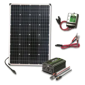 Nature Power 110 Watt Complete Solar Panel Kit