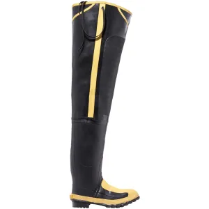 Men's LaCrosse(R) 32" Hip Boots with Steel Toe / Metatarsal Guard Black