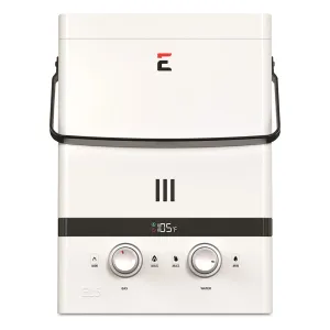 Eccotemp Luxe EL5 1.5 GPM 37.5K BTU Portable Outdoor Tankless Water Heater with LED Display