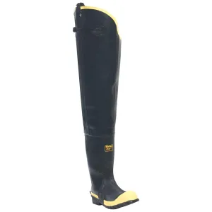 Men's LaCrosse(R) 32" Insulated Storm Steel Toe Hip Work Boots Black