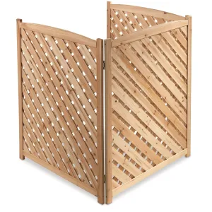 CASTLECREEK 3-Panel Outdoor Privacy Screen 38"