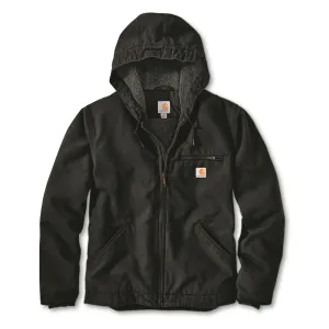 Carhartt Men's Washed Duck Sherpa-lined Jacket