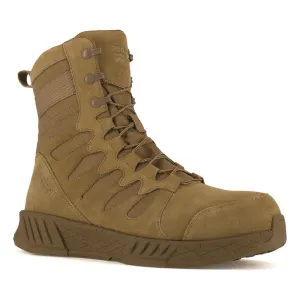 Reebok Men's 8" Floatride Energy Side-zip Composite Toe Tactical Boots