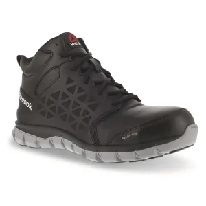 Reebok Men's Sublite Cushion Work Mid Alloy Toe Shoes Leather