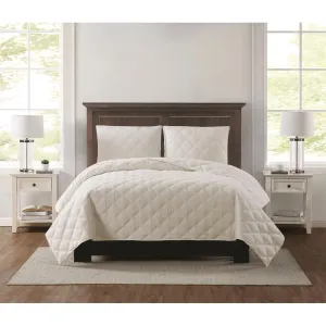 Truly Soft Everyday 3D Puff Quilted Quilt Set