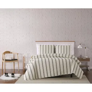 Truly Soft Millennial Stripe Quilt Set