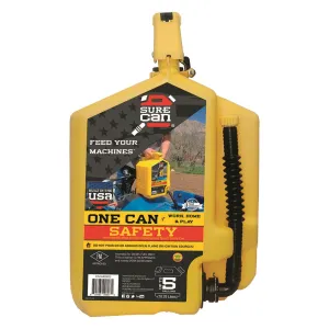 SureCan Type II Diesel Safety Gan 5 Gallons
