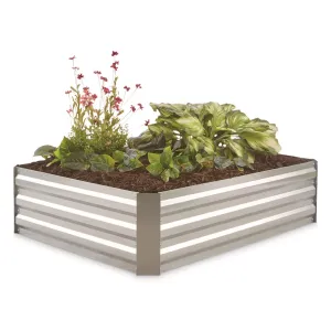 CASTLECREEK Galvanized Steel Planter Box Medium