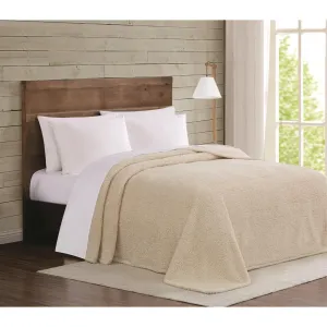 Brooklyn Loom Marshmallow Sherpa Blanket