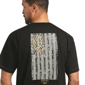 Ariat Men's Rebar Workman Reflective Flag Shirt