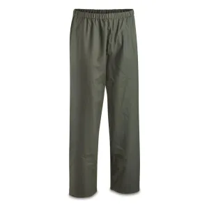 Belgian Military Surplus Waterproof Pants New