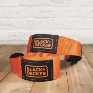 Black & Decker Heavy-Duty Loop End Recovery Strap 20000-lb. Break Strength 30' Long