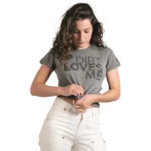 Dovetail Dirt Loves Me(TM) Crew Neck Tee