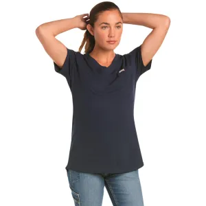 Ariat Women's Rebar CottonStrong V-Neck Top