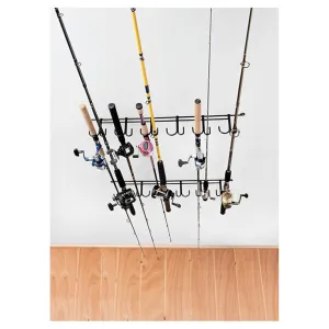 Rack'Em 7009 Overhead 12 Pole Fishing Rod Rack