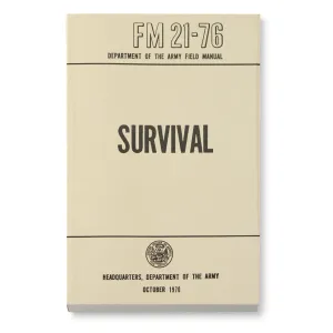 U.S. Military Surplus Survival Manual New