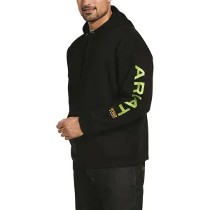Ariat Men's Rebar Logo Graphic Hoodie
