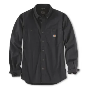 Carhartt Men's Rugged Flex Relaxed Fit Midweight Canvas Long Sleeve Shirt