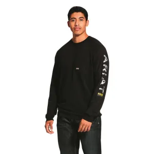 Ariat Men's Rebar CottonStrong Graphic Long Sleeve T-Shirt
