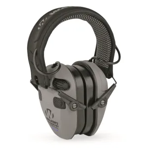 Walker's IKON Vector Shooting Glasses with Razor X-TRM Digital Shooting Muffs with Walkie Talkie