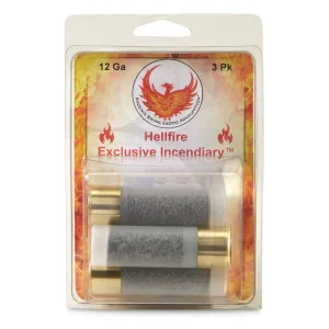Phoenix Rising Hellfire Incendiary 12 Gauge 3" Incendiary/00 Buckshot 3 Rounds